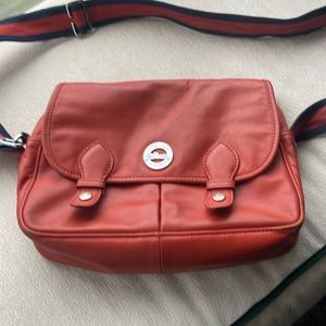 Long-champ crossbody bag, has some wear( check pictures) but still looks good.